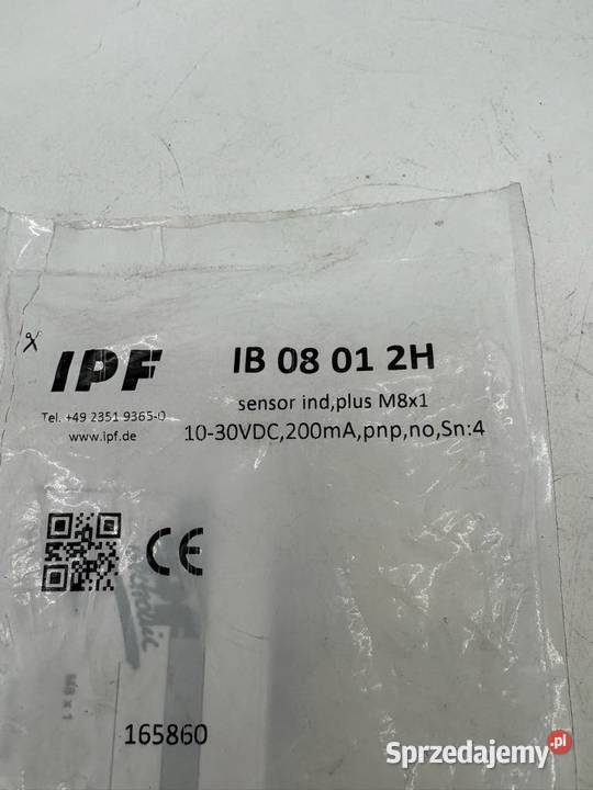 IPF Electronic IB 08 01 2H Czujnik indukcyjny Warszawa