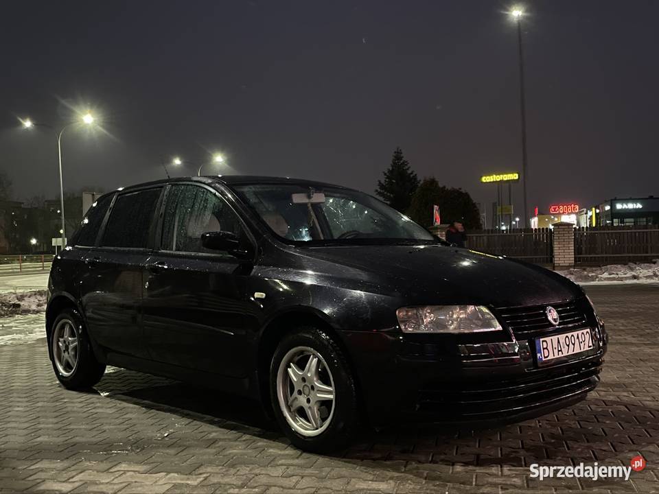 Fiat Stilo 19 JTD 2003 fioletowy Białystok