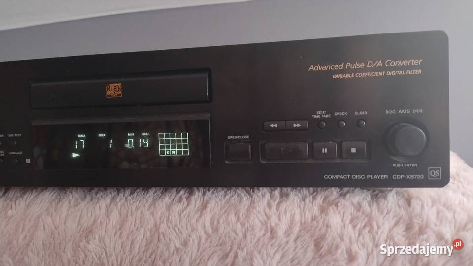 Odtwarzacz CD Sony cdp xb 720 Trzebuska