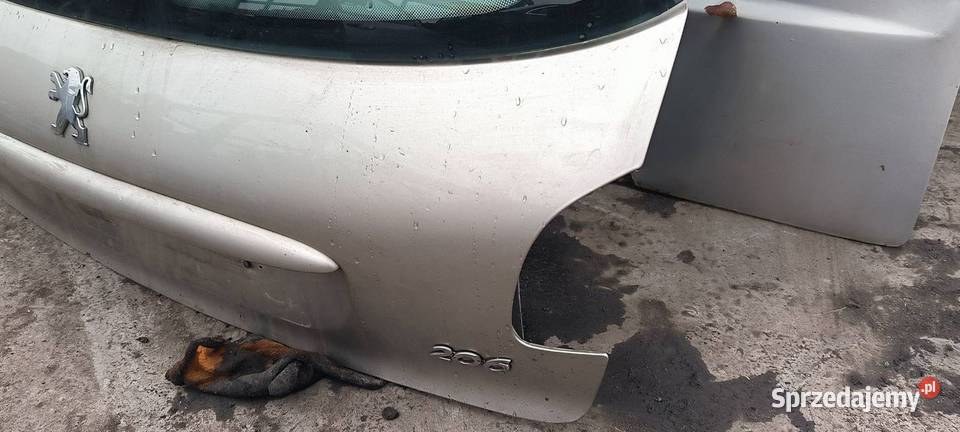KLAPA PEUGEOT 206 Części samochodowe Lipno