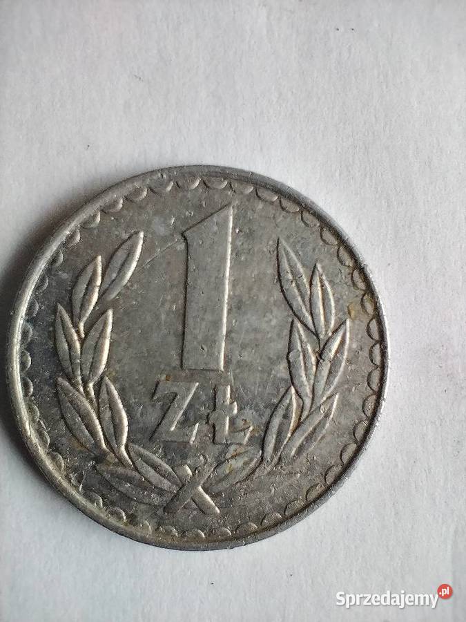 Moneta 1zlz1985 roku Numizmatyka Skoczów