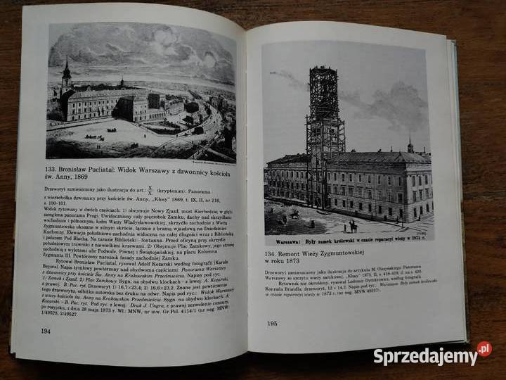 Widoki Zamku Królewskiego w Warszawie Kraków
