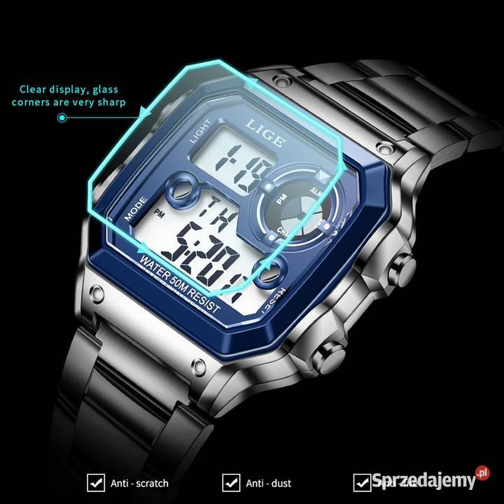 Zegarek męski elektroniczny w stylu retro Casio Gorzów Wielkopolski