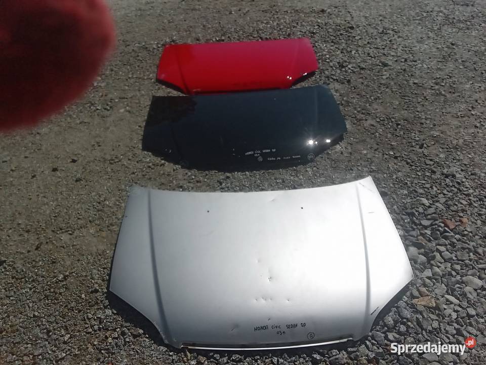 Honda civic sedan coupe 2002 2003 maska pokrywa Części dolnośląskie Wrocław
