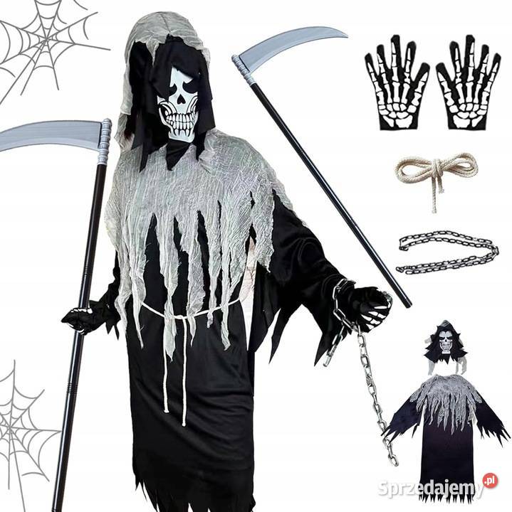 Kostium Halloween dzieci Żniwiarz XL 150165 Jadowniki