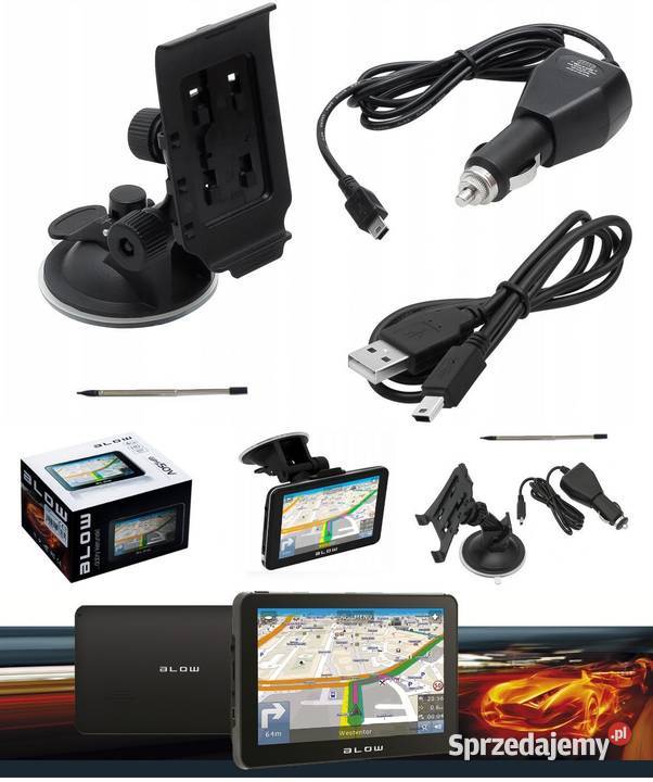 Nawigacja BLOW GPS50V 5 Dożywotnio Mapy Europy Białystok