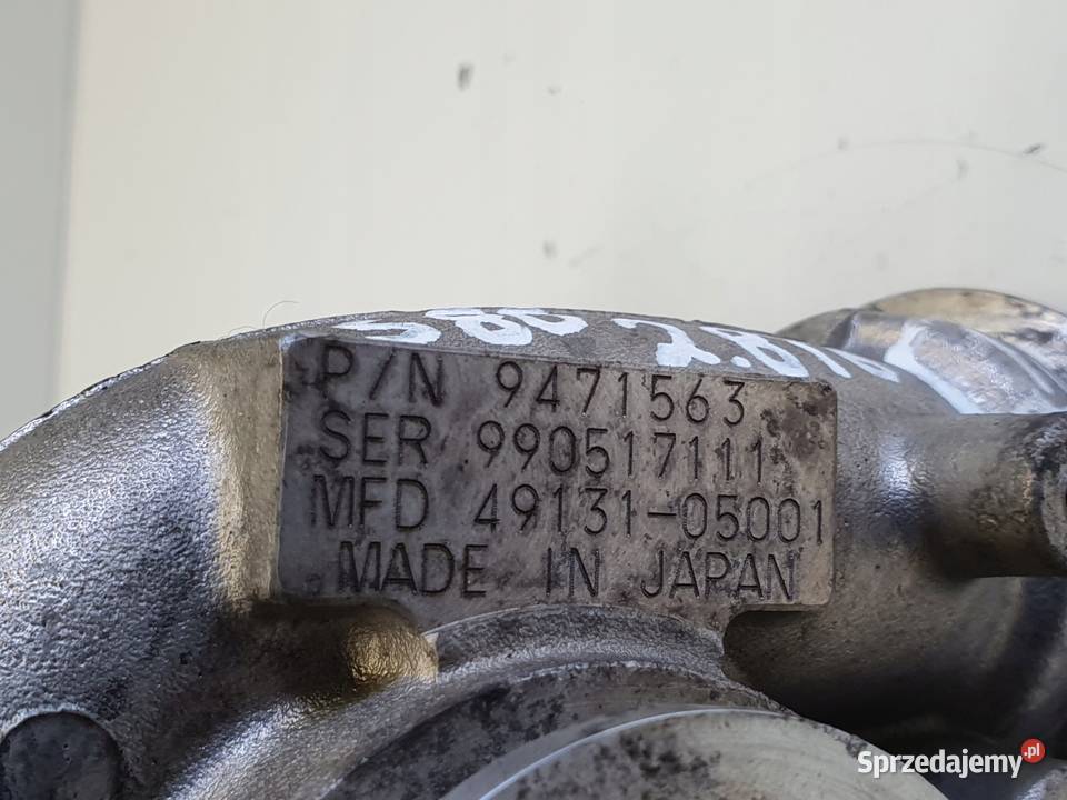 TURBOSPRĘŻARKA Volvo S80 28 T6 turbo 9471563 lubelskie Chełm