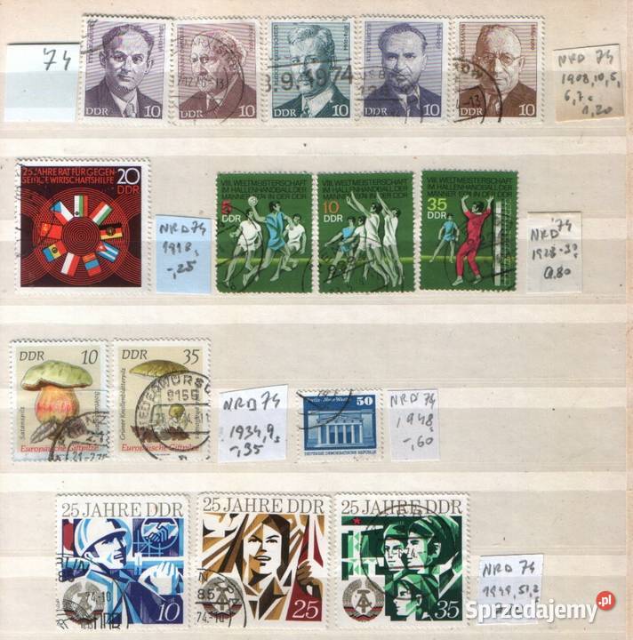 Zn NRD z lat 1972 75 kas śląskie