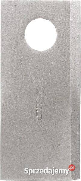 Nożyk kosiarki rotacyjnej lewy 107x48x4 mm otwór Do kosiarek Kamionna