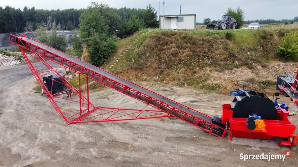 Taśmociąg przenośnik taśmowy 20m x 800mm Kołodziejewo
