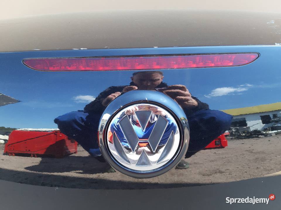 VW EOS KLAPA BAGAŻNIKA TYŁ EMBLEMAT ŚWIATŁO STOP Trzciel