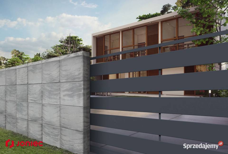 Bloczki ogrodzeniowe JONIEC ROMA GIGA 504 x 198 Miechów