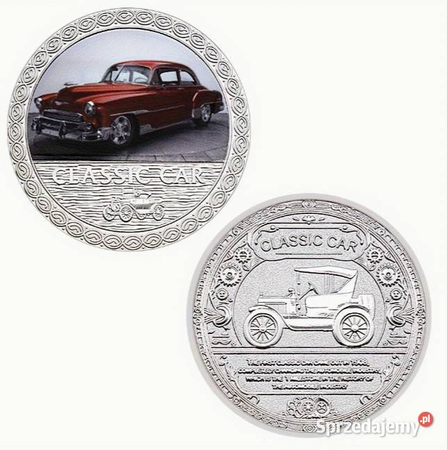 Zestaw kolekcjonerskich medali monet z Warszawa