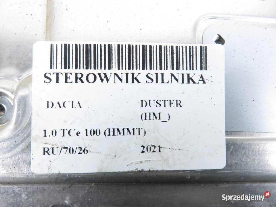 STEROWNIK DACIA DUSTER 10 TCe A3C0422630001