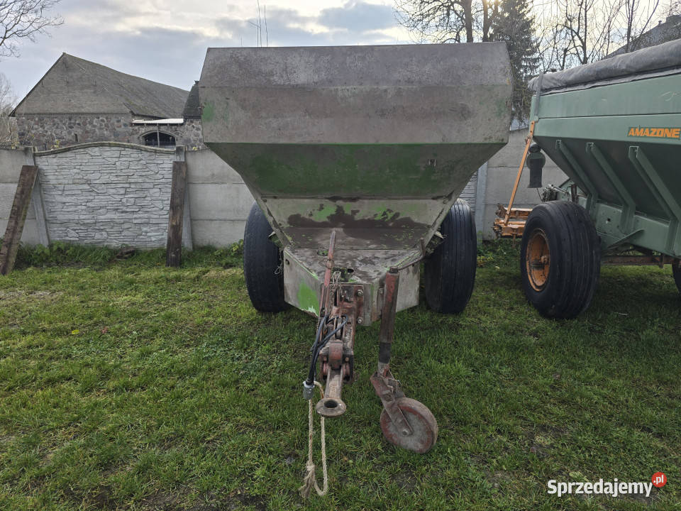 Rozsiewacz wapna nawozów AMAZONE ZG5000 5 ton 6 Rozsiewacze nawozów Baliki
