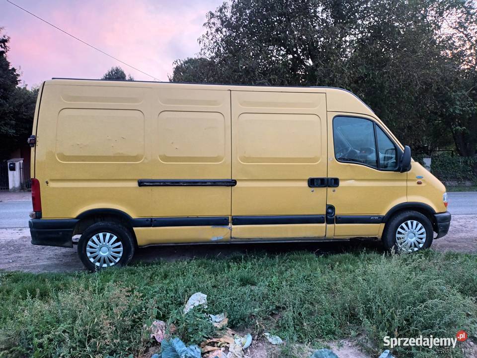 Master L3H2 uszkodzony jeżdżący elektryczne lusterka Renault Ostrowiec Świętokrzyski sprzedam