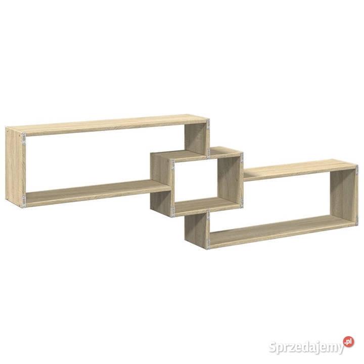 Półka ścienna 158x18x53 dąb sonoma materiał Warszawa sprzedam