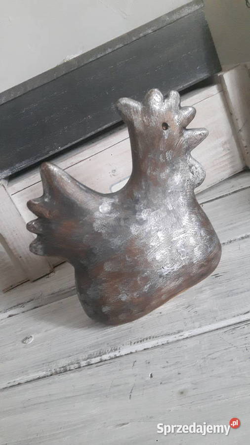 Kura ceramiczna ręcznie wykonana sprzedam