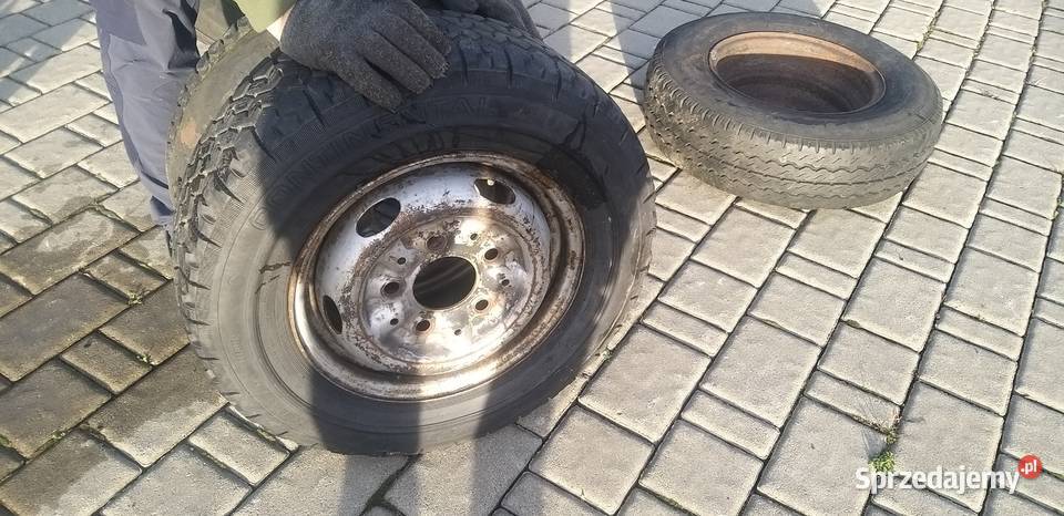 Opona plus dwie felgi do Mercedesa MB100 55 x 14 Nowy Sącz