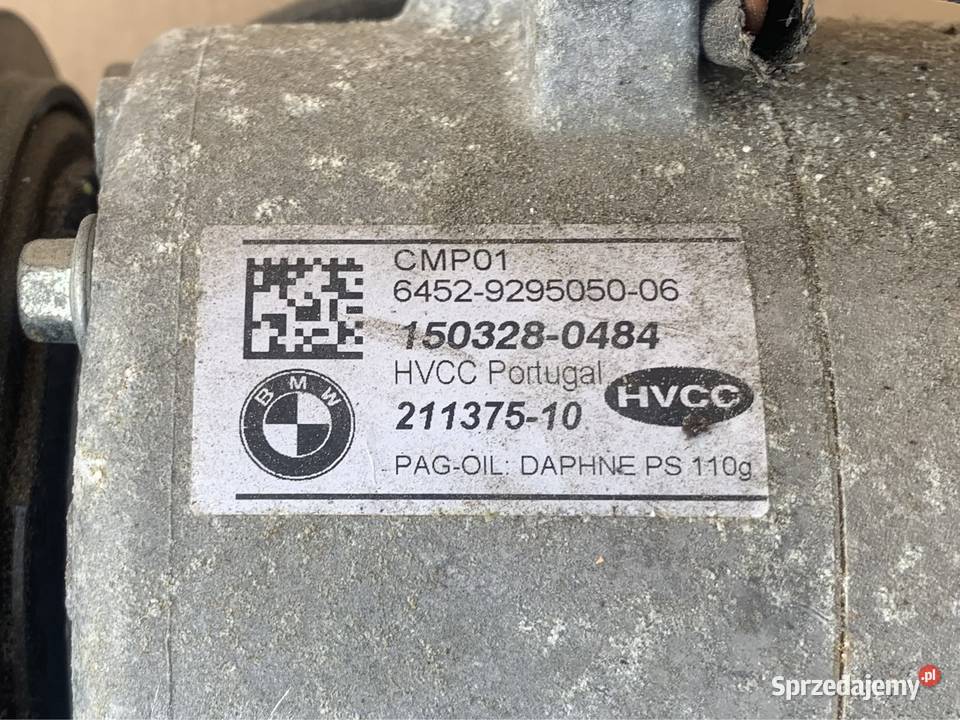 Kompresor sprężarka klimatyzacji 9295050 mini Szczecin