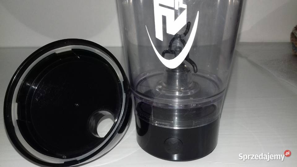 Shaker mieszadło elektryczne bidon sportowy Real Pozostałe zachodniopomorskie Kołobrzeg