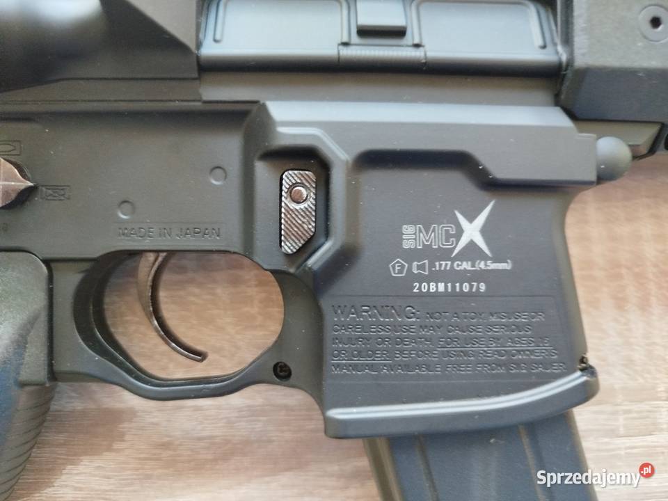 Sig Sauer MCX CO2 Rifle Black air Rifle dolnośląskie