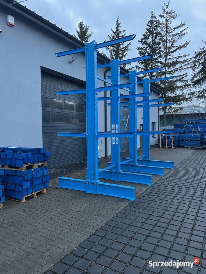 REGAŁ REGAŁY WSPORNIKOWE dwustronne H400 ramię