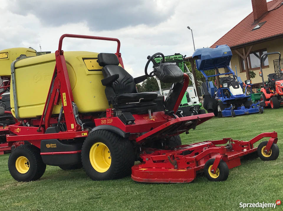Traktorek kosiarka Gianni Ferrari T4 Turbo 4 moc Narzędzia ogrodnicze Kobiele Wielkie