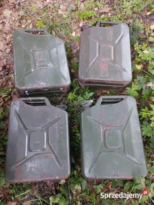 kanistry 20l metalowe prl Sosnowiec sprzedam