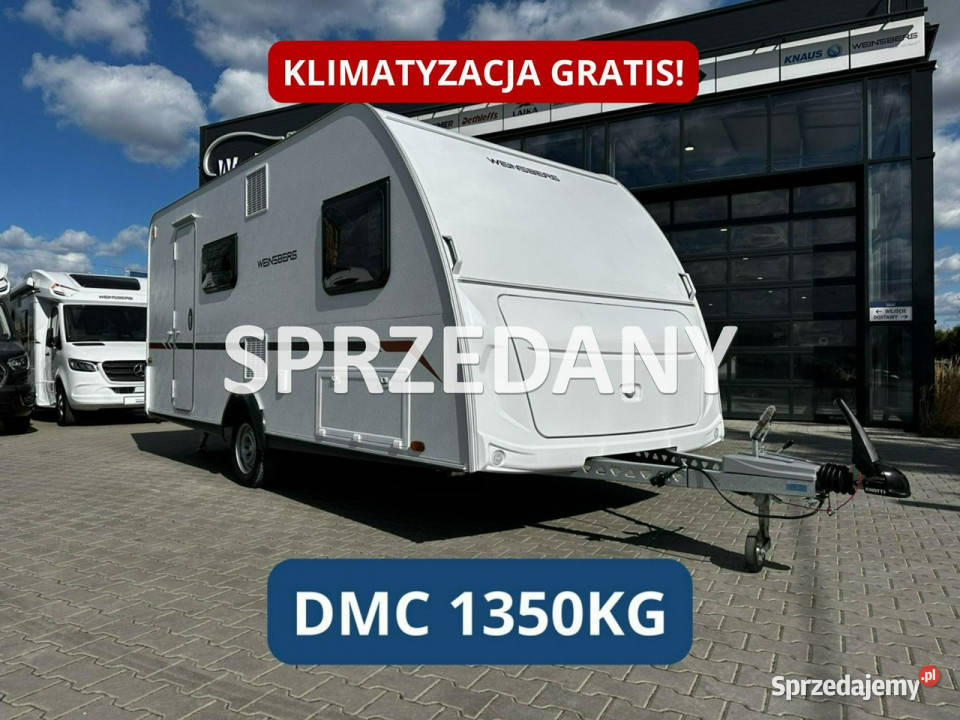 przyczepy kempingowe Weinsberg CaraCito 470QDK Rok produkcji 2025 Janki sprzedam