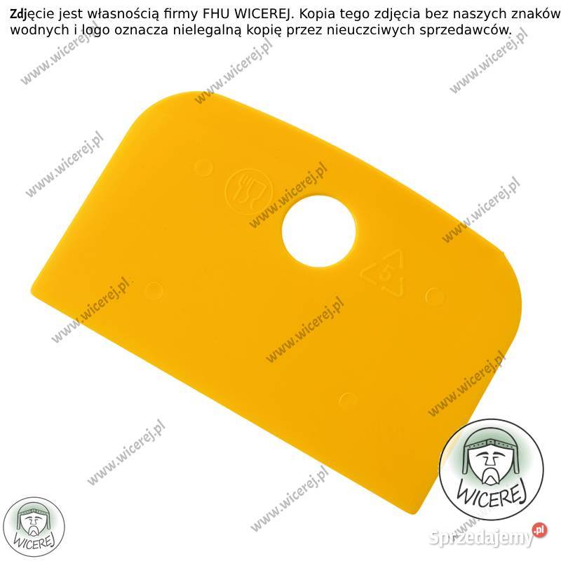 Skrobak plastikowy do czyszczenia uli miodarek i Pszczelarstwo Jaśliska