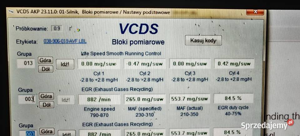 Silnik 19tdi avf awx ajm A4 A6 wielkopolskie Krzymów sprzedam