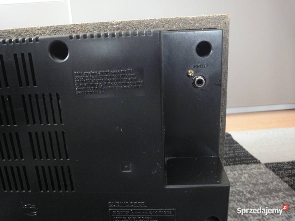 Subwoofer aktywny Sony Słuchawki i głośniki Elektronika Kraków