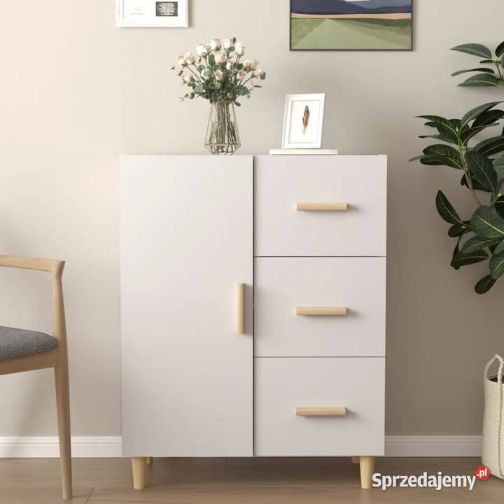 Szafka biała 695x34x90 materiał drewnopochodny Warszawa