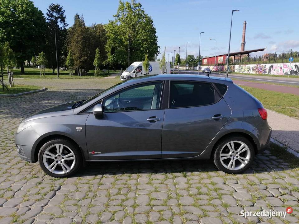 Seat Ibiza 12TSi 2012 5 drzwi zarejestrowana podgrzewane fotele pomorskie Pruszcz Gdański