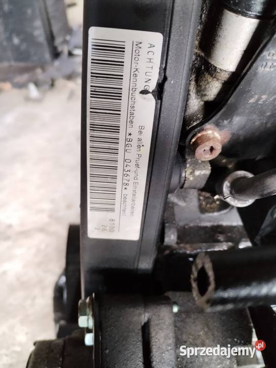 Silnik audi vw 16 mpi BGU osobowe