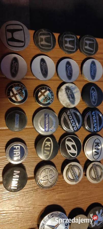Dekielki zaślepki kapsułki do alufelg felg wielkopolskie Gniezno sprzedam