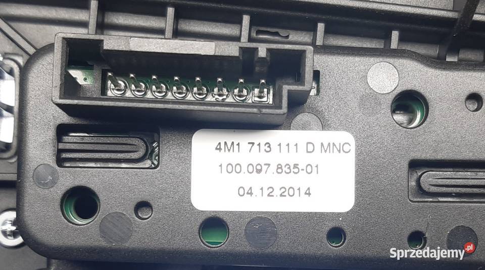 RAMKA PANEL GAŁKI BIEGÓW AUDI Q7 4M 4M1713111D osobowe Mielęcin sprzedam