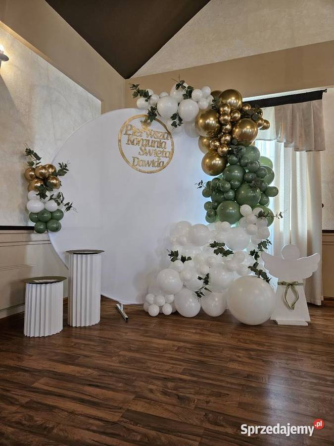 Ścianki na imprezy ścianki balonowe dekoracje Usługi Kalisz