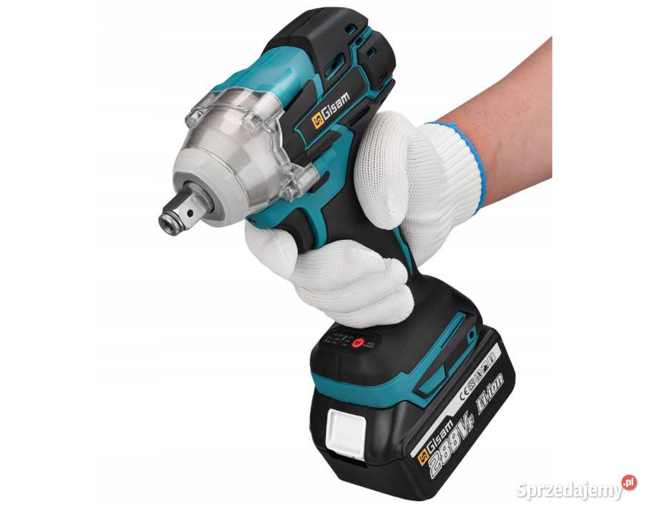 Zakrętarka udarowa 18V 500 Nm komplet aku Gdańsk