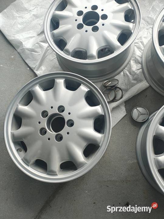 4 alufelgi mercedes 15stan okazja Średnica 15" małopolskie Kraków
