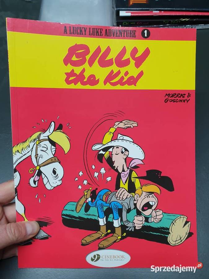 Lucky Luke Billt The Kid komiks wydanie Gdynia sprzedam