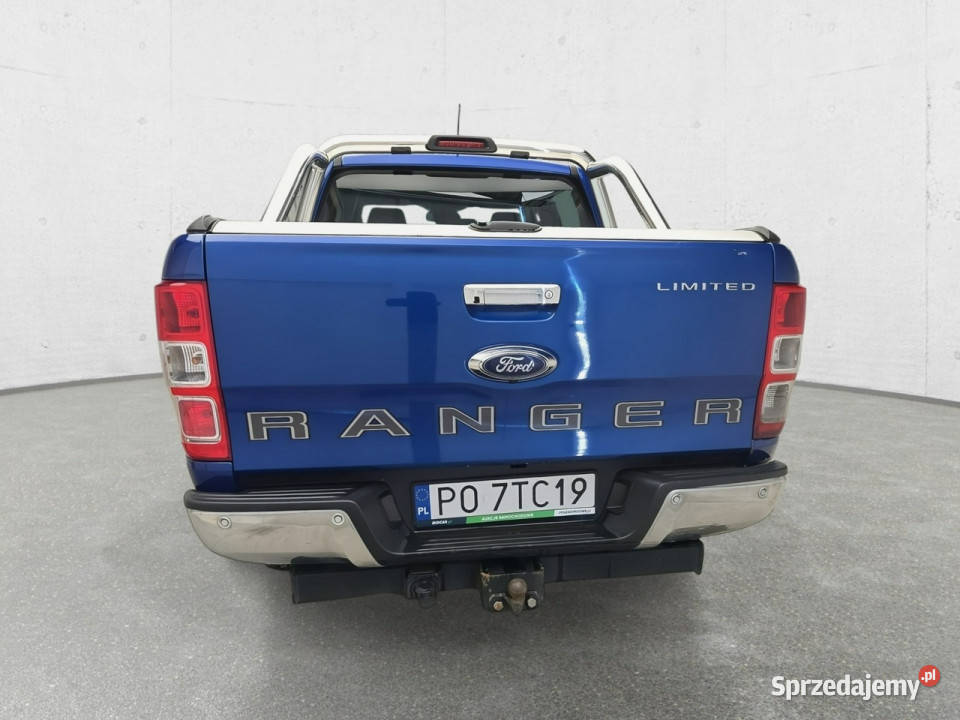 Ford Ranger V 2012 niebieski dolnośląskie Komorniki