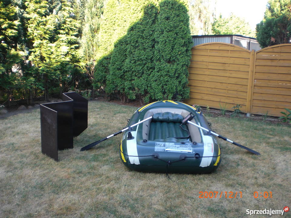 ponton dmuchany Seahawk 4 cztero osobowy kujawsko-pomorskie Koronowo sprzedam