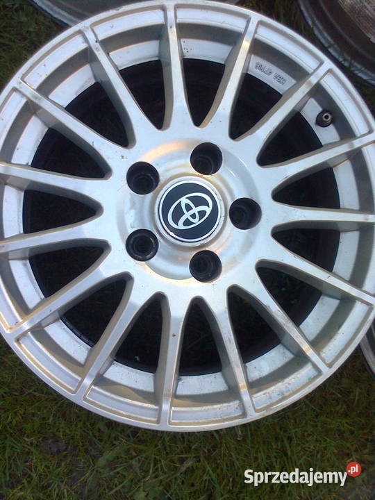 felgi aluminiowe 16 Toyota Yaris Corolla Verso Jarosław