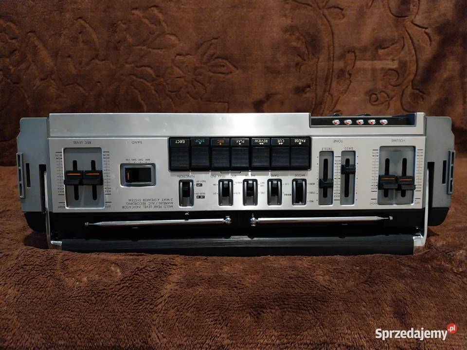 Radiomagnetofon boombox JVC śliczny