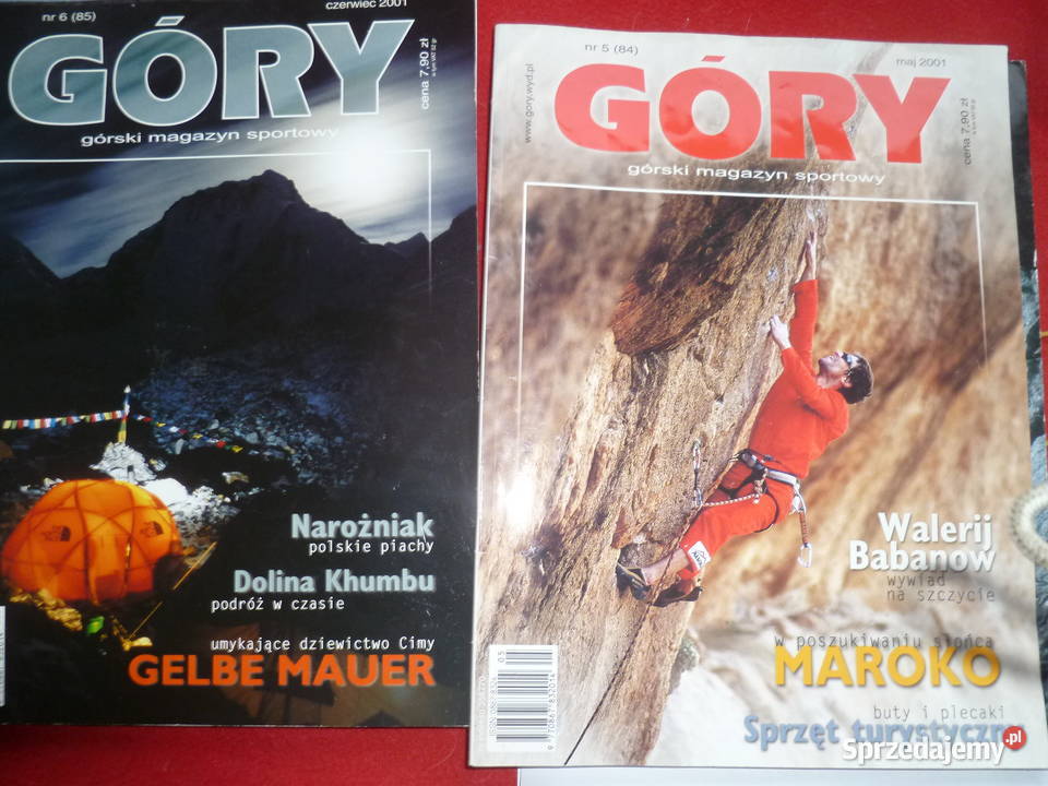 Góry górski magazyn sportowy2001 Kraków