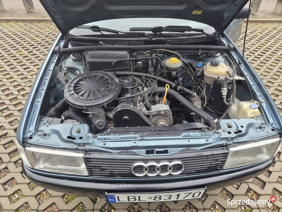 Audi 80 1989 Klasyk bez rdzy LPG Hak Zadbany Zwierzyniec sprzedam