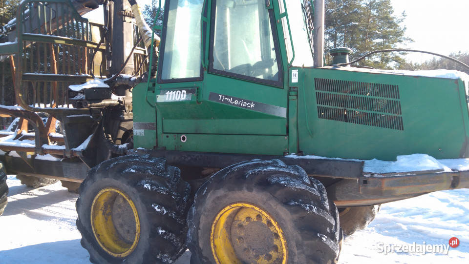 Forwarder TIMBERJACK 1110 D 8x8 zachodniopomorskie sprzedam