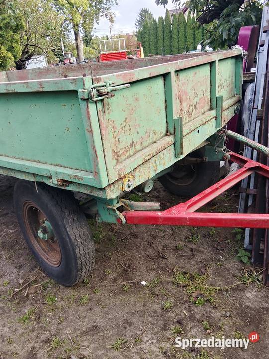 Przyczepa rolnicza 45t d46 Autosan nieuszkodzony Brodnica
